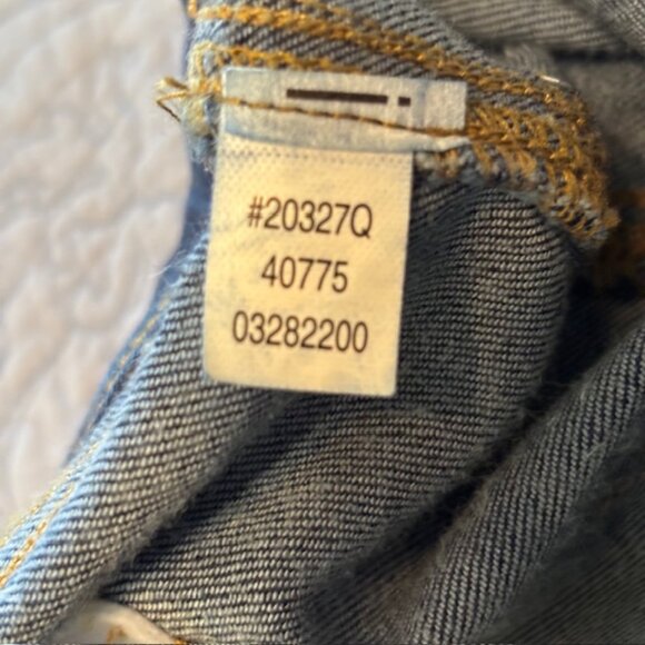 SPANX Indigo Denim Pull On Mid-Rise Bootcut Jeans Size Small - Picture 8 of 8